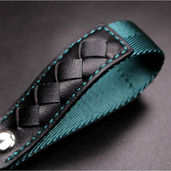 JVCV® Braided Leather & Alloy Keychain – Horseshoe‑Buckle Universal Organizer with Efficient Screw D‑Ring & Zinc‑Alloy Hook (Men & Women)