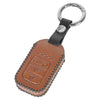 JVCV® Soft Handmade Leather Key Cover Compatible with Honda City, Elevate, Civic, Jazz, Amaze, CR-V, WR-V, BR-V 3/4 Button Push Button Start Smart Key