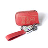 JVCV® Soft Handmade Lychee Pattern Leather Key Cover Compatible with Land Rover and Jaguar Smart Key