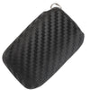 Carbon Fiber Pattern Key Cover Compatible with Land Rover and Jaguar Smart Key (Black)