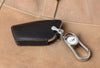 JVCV® Handmade Leather Car Key Cover with Keychain | Premium Smart Key Protector Compatible with MG M9 Smart Key