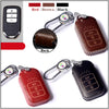 JVCV® Handmade Leather Car Key Cover – Compatible with Honda City, Elevate, Civic, Jazz, Amaze, CR-V, WR-V, BR-V – 3/4 Button Smart Key