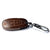 JVCV® Soft Handmade Leather Car Key Cover Compatible with Maruti Suzuki Baleno Ciaz Vitara Brezza S Cross Swift Ignis, Toyota Urban Cruiser Smart Key with Keychain-3B Push Button Start Car Key.