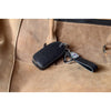 JVCV® Soft Handmade Lychee Pattern Leather Key Cover Compatible with Tata Tiago Tigor Punch Hexa Nexon Zest Bolt Safari Storme Flip Key