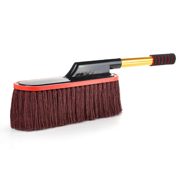 JVCV® Soft Microfiber Car Duster with Extendable Handle – Scratch‑Free Cleaning Tool for Cars, SUVs & Bikes