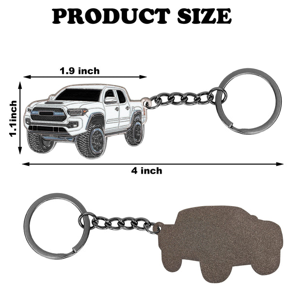 JVCV® Metal Car Model Keychain – Premium Automotive Keyring & Stylish Gift for Car Lovers, Enthusiasts & Collectors