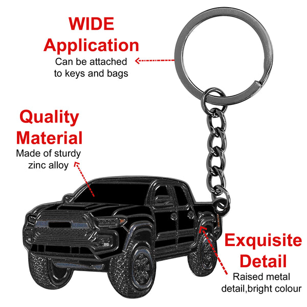 JVCV® Metal Car Model Keychain – Premium Automotive Keyring & Stylish Gift for Car Lovers, Enthusiasts & Collectors