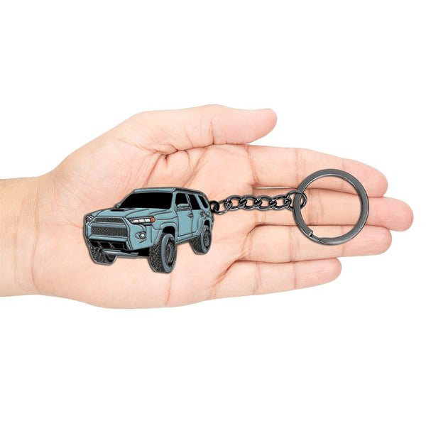 JVCV® Metal Car Model Keychain – Premium Automotive Keyring & Stylish Gift for Car Lovers, Enthusiasts & Collectors