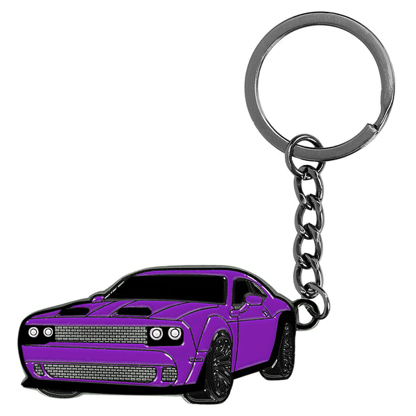 JVCV® Metal Car Model Keychain – Premium Automotive Keyring & Stylish Gift for Car Lovers, Enthusiasts & Collectors