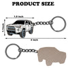 JVCV® Metal Car Model Keychain – Premium Automotive Keyring & Stylish Gift for Car Lovers, Enthusiasts & Collectors