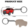 JVCV® Metal Car Model Keychain – Premium Automotive Keyring & Stylish Gift for Car Lovers, Enthusiasts & Collectors