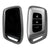 JVCV® Soft Matte Finish TPU Key Cover Compatible with MG Hector and Hector Plus Smart Key (GunMetal Grey)