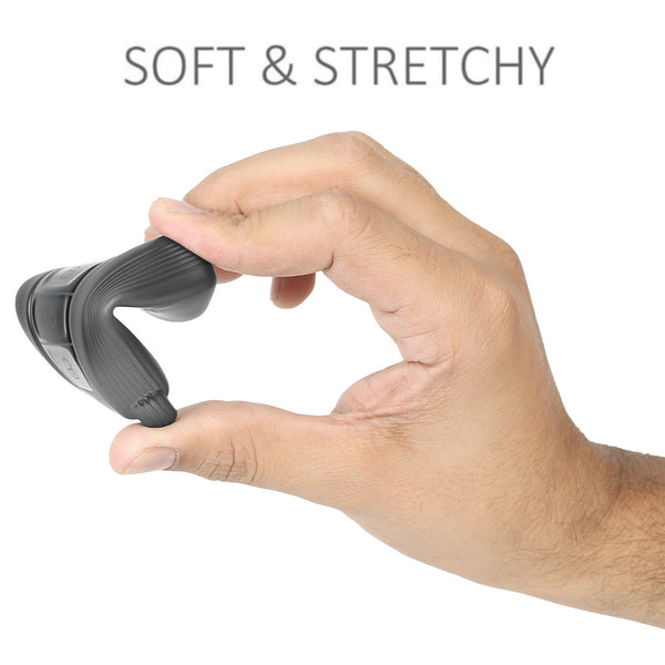 JVCV® Soft Matte Finish TPU Cover Compatible with Tata Tiago Tigor Nexon Punch Hexa Zest Bolt Safari Storme Flip Key (GunMetal Grey)