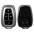 JVCV® Soft Matte Finish TPU Cover Compatible with TATA NEXON, Harrier, Tiago EV, ALTROZ, TIGOR BS6, Safari 2021 Safari Gold, Punch 4 Button Smart Key (GunMetal Grey)