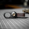 JVCV® Leather Universal Keychain with Zinc Alloy Buckle Light weight Ring Hook Accessories Holder Organizer for Car Bike Home Office Keys for Men and Women