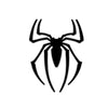 JVCV® 3D Metal Spider Sticker Chrome Logo Decal Emblem Badge for All Cars Bikes Laptops Headphones
