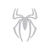 JVCV® 3D Metal Spider Sticker Chrome Logo Decal Emblem Badge for All Cars Bikes Laptops Headphones