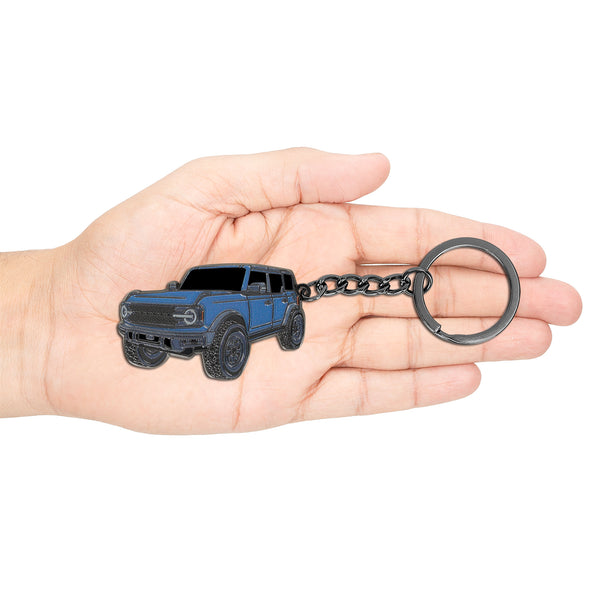 JVCV® Metal Car Model Keychain – Premium Automotive Keyring & Stylish Gift for Car Lovers, Enthusiasts & Collectors