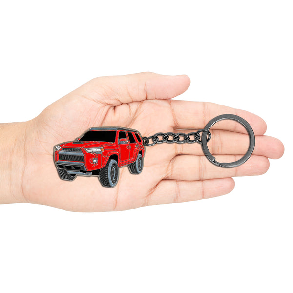 JVCV® Metal Car Model Keychain – Premium Automotive Keyring & Stylish Gift for Car Lovers, Enthusiasts & Collectors