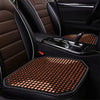 JVCV® Premium Wooden Beads Seat Cover Universal Cushion for All Cars SUV Sedan Truck Home Office Chair's Anti Slip Car Accessories