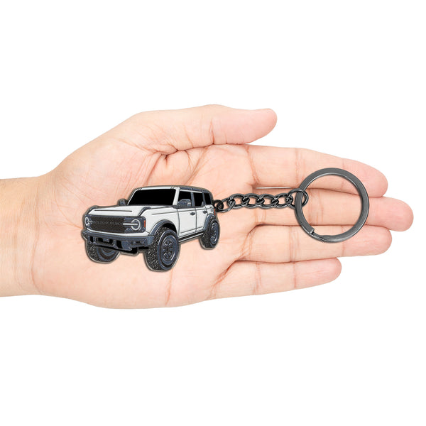 JVCV® Metal Car Model Keychain – Premium Automotive Keyring & Stylish Gift for Car Lovers, Enthusiasts & Collectors
