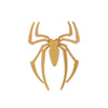 JVCV® 3D Metal Spider Sticker Chrome Logo Decal Emblem Badge for All Cars Bikes Laptops Headphones