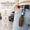 JVCV® Premium Metal & Leather Key Cover – Compatible with BYD Atto 3, Seal, Sealion 7 & eMax 7 Smart Key