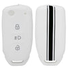 Car Key Cover Compatible with Tata Tiago Tigor Nexon Punch Hexa Zest Bolt Safari Storme Flip Key - Rally Stripe