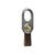 JVCV® Leather Universal Keychain with Zinc Alloy Buckle Light weight Ring Hook Accessories Holder Organizer for Car Bike Home Office Keys for Men and Women