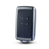 JVCV® Soft TPU Transparent Cover Compatible with Renault Kiger Triber Smart Key (Transparent Black)
