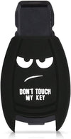 JVCV® Car Key Cover Compatible with Mercedes Benz Smart Key - Don't Touch My Key