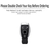 JVCV® Marble Gold Border TPU Key Cover Compatible with Mercedes Benz Smart Key