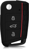 JVCV® Car Key Cover Compatible with Skoda Octavia, Kodiaq Superb Folding Key - Don’t Touch My Key