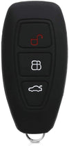 JVCV® Car Key Cover Compatible with Ford Ecosport Smart Key - Rally Stripe