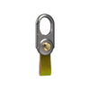 JVCV® Leather Universal Keychain with Zinc Alloy Buckle Light weight Ring Hook Accessories Holder Organizer for Car Bike Home Office Keys for Men and Women