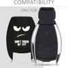 JVCV® Car Key Cover Compatible with Mercedes Benz Smart Key - Don't Touch My Key