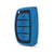 JVCV® Premium Soft TPU Leather Pattern Key Cover Compatible with Hyundai Alcazar Creta, i20 2021, Venue, Tucson, Elantra,i20 N Line 2021 4 Button Smart Key