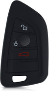 JVCV® Car Key Cover Compatible with BMW Blade Smart Key - Rally Stripe