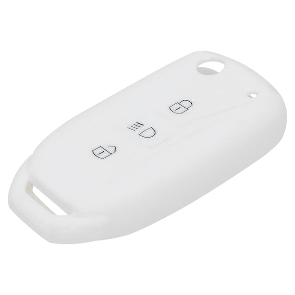 Car Key Cover Compatible with Tata Tiago Tigor Nexon Punch Hexa Zest Bolt Safari Storme Flip Key - Rally Stripe