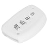 JVCV® Car Key Cover Compatible with Hyundai Alcazar Creta Venue i20 Tucson Elantra 4 Button Smart Key - Rally Stripe