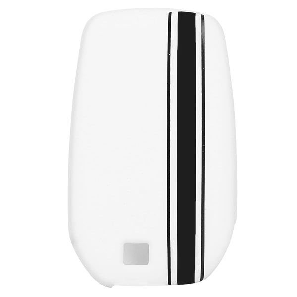 JVCV® Car Key Cover Compatible with Toyota Innova Crysta Hycross & Fortuner Smart Key - Rally Stripe
