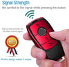 JVCV® Premium Soft TPU Leather Pattern Key Cover Compatible with Benz E Series Smart Key