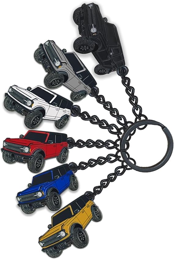 JVCV® Metal Car Model Keychain – Premium Automotive Keyring & Stylish Gift for Car Lovers, Enthusiasts & Collectors