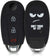JVCV® Car Key Cover Compatible with Maruti Suzuki Baleno Ciaz Vitara Brezza S Cross Swift Ignis and Toyota Urban Cruiser Smart Key - Don't Touch My Key
