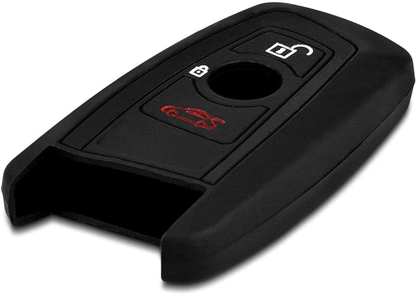JVCV® Car Key Cover Compatible with BMW Smart Key - Don't Touch My Key