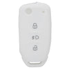 Car Key Cover Compatible with Tata Tiago Tigor Nexon Punch Hexa Zest Bolt Safari Storme Flip Key - Rally Stripe