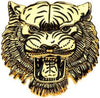 JVCV® 3D Metal Tiger Sticker Chrome Logo Decal Emblem Badge for All Cars Bikes Laptops Headphones Helmets Home Office Accessory