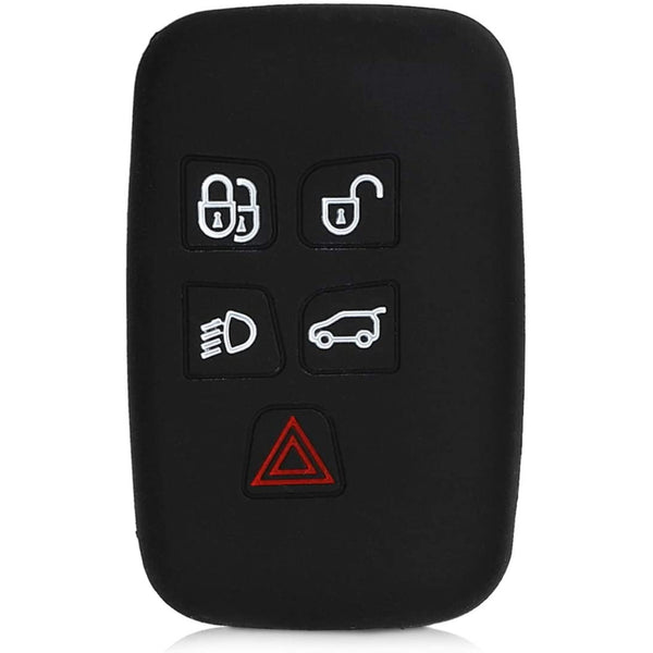 Car Key Cover Compatible with Jaguar & Land Rover Smart Key - Rally Stripe