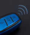 JVCV® Premium Soft TPU Leather Pattern Key Cover Compatible with MG ZS EV and Astor Smart Key