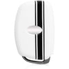 Car Key Cover Compatible with Hyundai Creta Venue Elantra Tucson i10 i20 Elite Active Xcent Verna 3 Button Push Button Start Key - Rally Stripes
